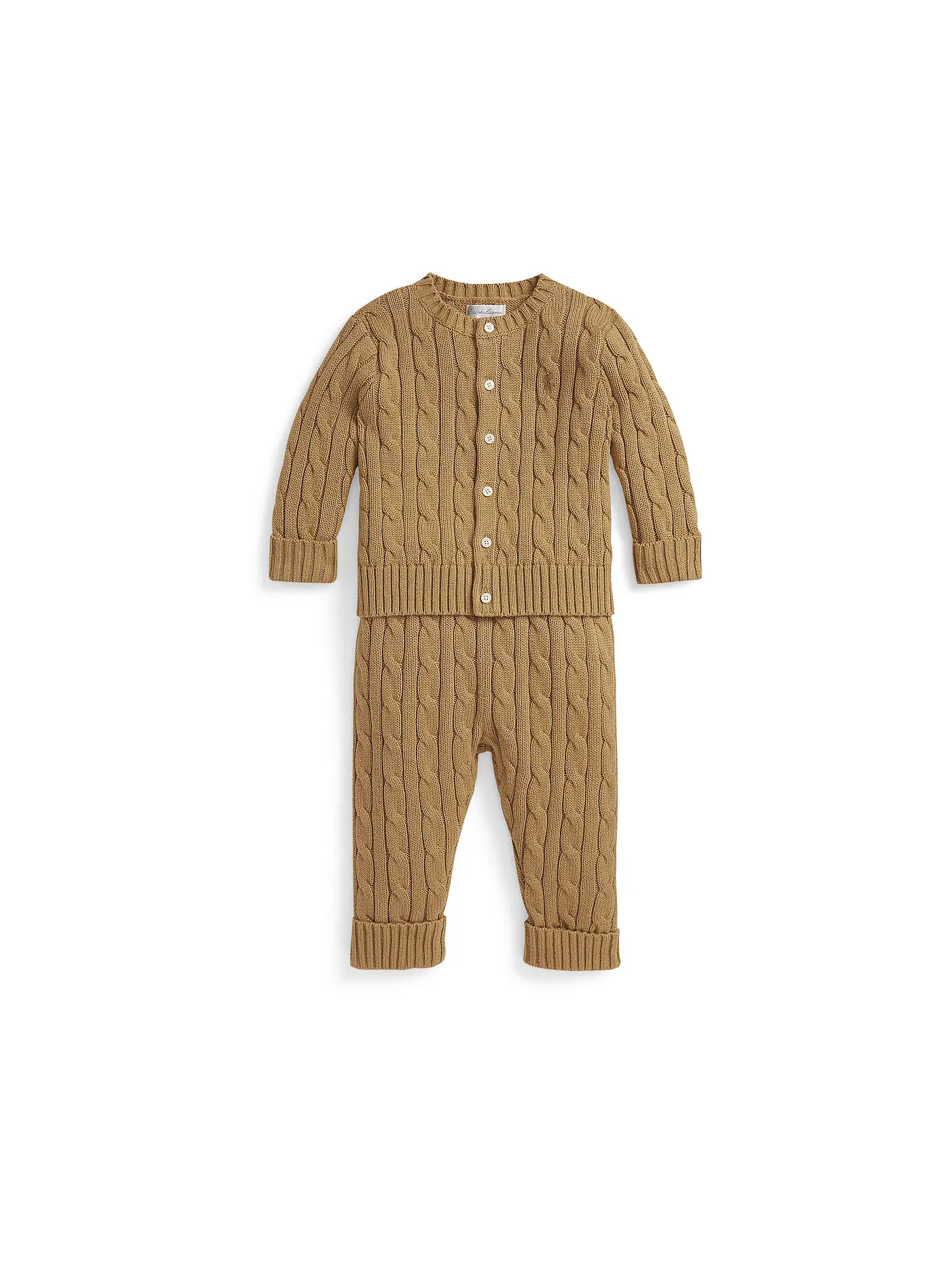 POLO RALPH LAUREN | Baby Set | camel